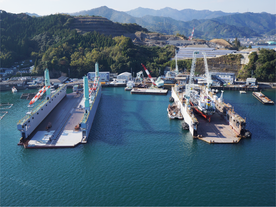 ドック設置工事